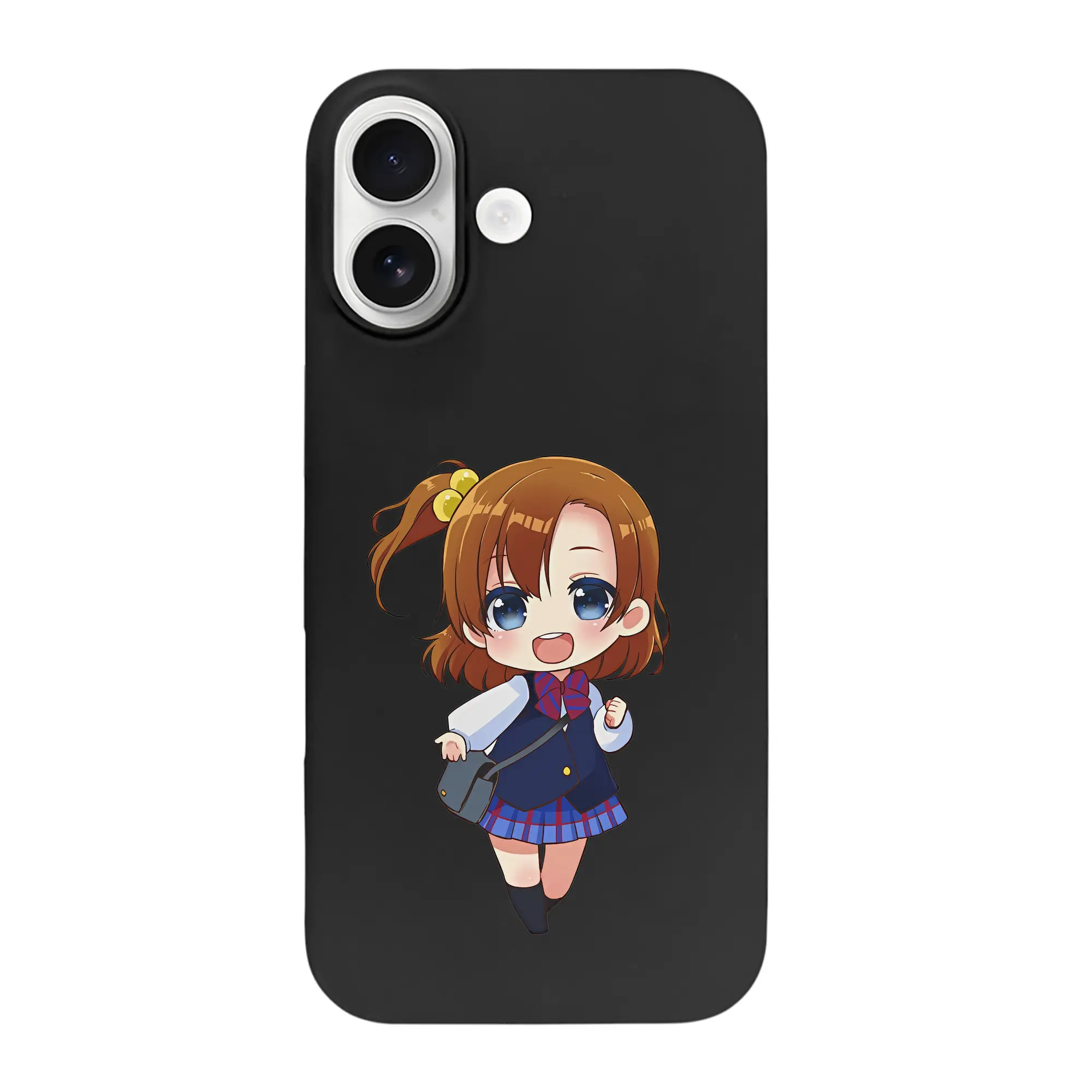 Love Live! グッズ,高坂穂乃果 - iPhone 17 シリーズ シリコンケース 薄型 耐衝撃 指紋防止 ソフトタッチカバー 精密フィット 傷防止 保護ケース iPhone 17/17 Air/17 Pro/17 Pro Max 対応